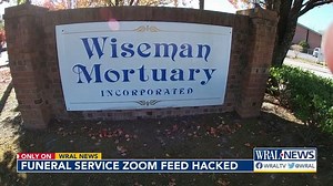 Nightmare: Funeral fayetteville service zoom feed hacked