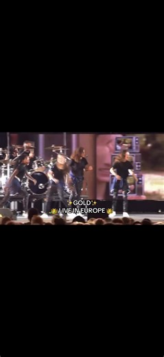 Live Performance of 'Gold' by Britt Nicole in Europe