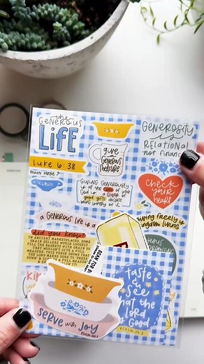 Looking for a creative way to stay in Scripture every month? Meet StickerFolk. 👋👋👋 This month’s bundle is here to stir your heart toward generosity, the kind that reflects Jesus in every area of your life. Here’s what’s inside: ✨ 5x7 sticker sheet ✨ 3 coordinating vinyl stickers ✨ Bonus digital content with printable Bible tip-in sheets, bookmarks, worksheets to help you dig deeper into Scripture more! ❤️ Only $12/month (this includes shipping!) Designed to fit right inside your journaling Bi