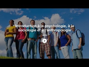 HSP3U - Introduction à la psychologie, à la sociologie et à l’anthropologie