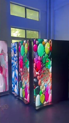 LED poster factory #leddisplay #led #advertising