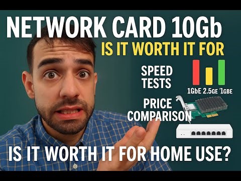 Is it worth buying 10GbE network cards for your NAS?