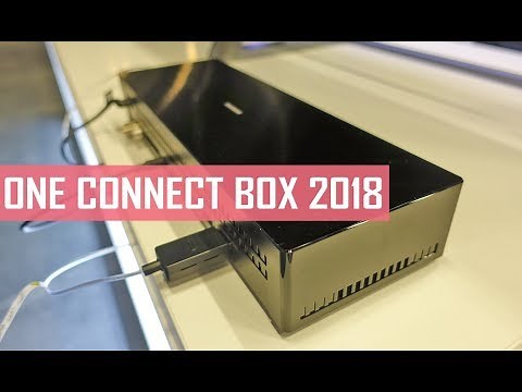 ONE CONNECT BOX 2018 mit One Invisible Connect (Samsung Roadshow)