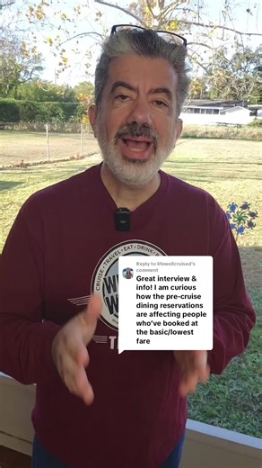 Replying to @lifewellcruised Can you still book dinner reservations with Virgin Voyages new Base cruise fare? Great question! Where's Walter Travel is your full service travel agency ready to help you plan and book your next travel adventure. Cruise, Land, Luxury and Expedition. Our Services are Free. Your Memories Are Priceless. Follow us for cruise and travel tips. Learn why working with a travel agent can save you time and money to create better vacations. Contact us through links in our Bio 