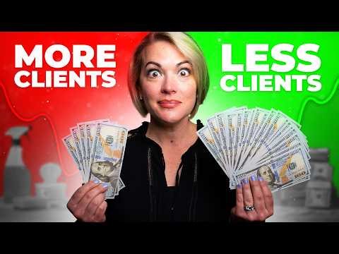 How to Work Less + Earn More in Your Cleaning Business 🏖
