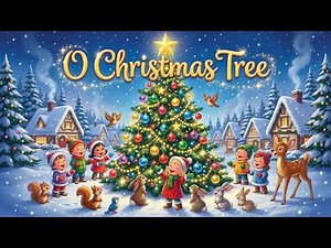 O Christmas Tree 🎄 | Fun Kids Dance & Sing-Along Holiday Music