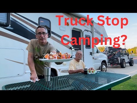“Staying at a Love’s Truck Stop with new RV hookups: Full Review & Tips for Travelers!”