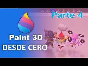 Como usar Paint 3D - Parte 4