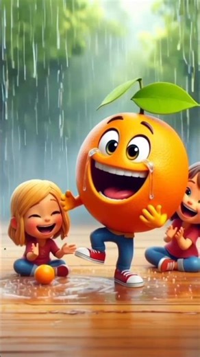 “Colorful 3D Rainy Train Ride – Kids Enjoying on a Moving Cartoon Train” #short #viral