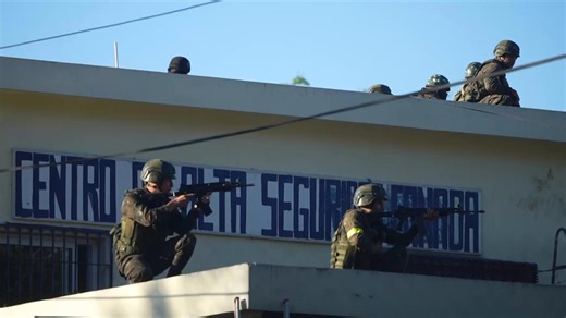 Police officers killed in Guatemala gang violence after inmates take over prisons