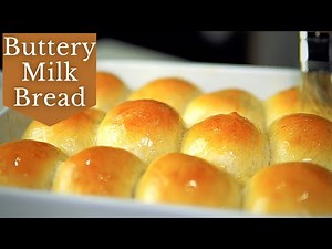 Buttery Soft Dinner Milk Bread Rolls