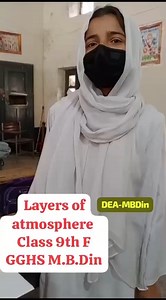 🌍 Students Exploring the Layers of the Atmosphere! 🌍 Our talented students have created amazing models to visually represent the layers of the atmosphere! 🎨🔬 They’re learning about each layer’s unique role, from the Troposphere to the Exosphere! 🌤️🌌 Great job, future scientists! 👏✨ #AtmosphereLayers #HandsOnLearning #StudentCreativity #scienceinaction | School Education Department, Government of the Punjab