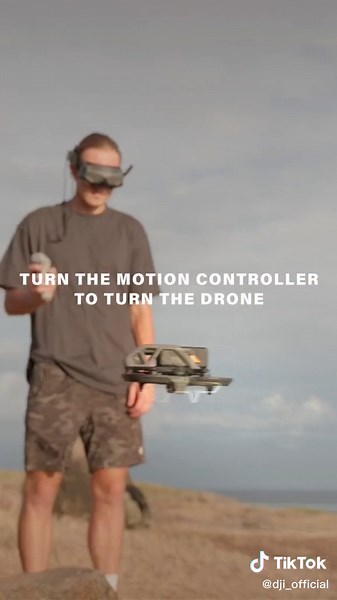 Intuitive Flight Controls with DJI Motion Controller