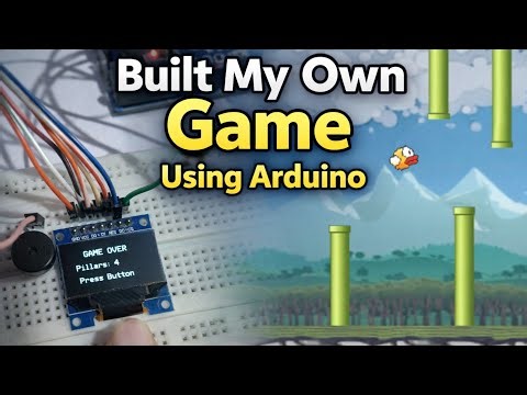 Build My own Game using a Microcontroller 🎮 | How SPI Communication Works | ECE Practical
