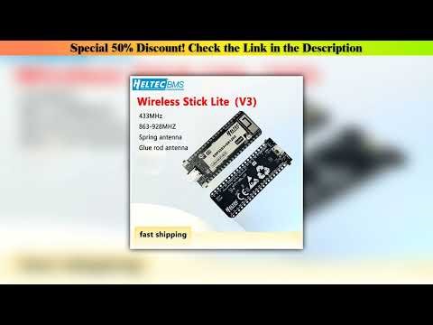 Review Heltec Wireless Stick Lite?V3?ESP32 with SX1262 for Wi-Fi, Bluetooth and LoRa ,perfectly su