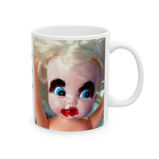 Barbie Inspired Menopause Mug | Daily QR Code Messages (11oz or 15oz) - Etsy