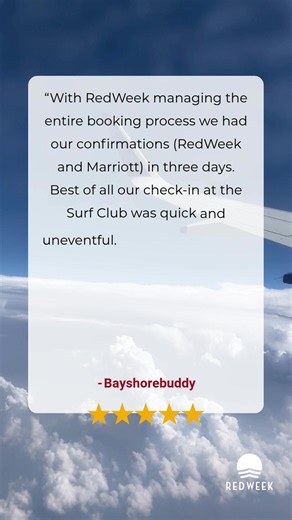 A real RedWeek renter booked a week at Marriott's Aruba Surf Club to extend his owned week. Both confirmations came in 3 days, check-in was quick, and he already rebooked for 2027. Secure booking, owner-set prices. #RedWeekReview #Aruba #VacationSmarter #TravelTok #FYP