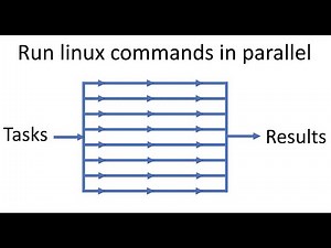 How to run Linux commands in parallel