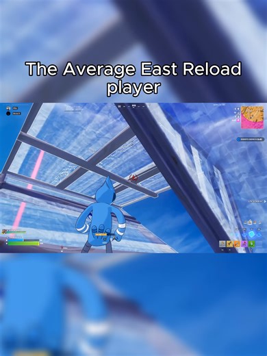 AVERAGE PLAYER ON FORTNITE EAST SERVERS #fortnite #east #fortniteclips #milowtw