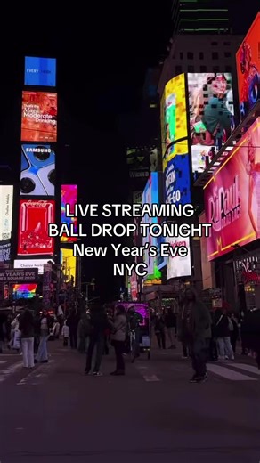 New Year’s Eve Ball Drop Live Stream in Times Square