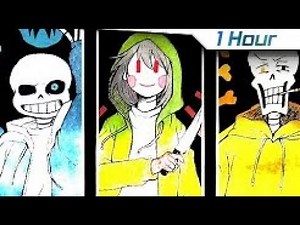 [1 Hour] Bad Time Trio [Undertale AU] "Triple The Threat Metal" FrostFM Remix