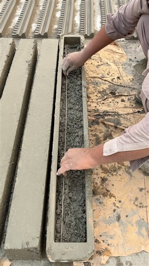 High-Quality Precast Cement Channel Production Process