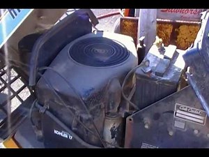 Kohler Magnum 17hp twin cyl. Cub cadet 1720