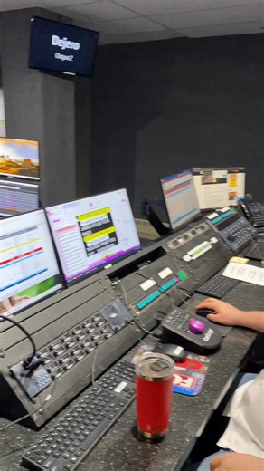 A little control room action during our 4pm newscast! | Meteorologist Dontae Jones Fox 8 News