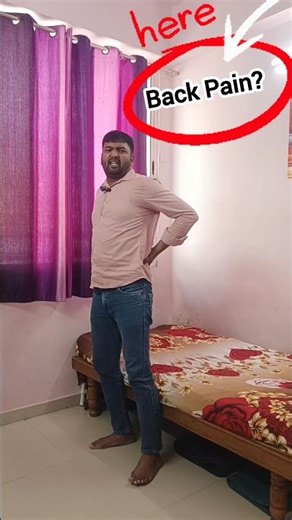 "Back Pain & Stiff Back Relief | 3 Easy Yoga Poses 🧘‍♂️" #shorts #shortsfeed #ytshorts #painrelief