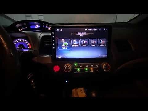 Honda Civic / 2007 / 2008 / 2009 / 2010 / 2011 / Central Multimidia s200+ Android