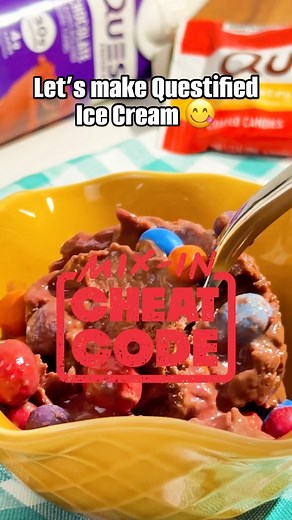 6K views · 16 reactions | Questified Chocolate Ice Cream with Quest...