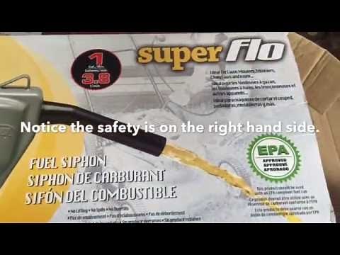 Gear Yell #43 - Flo-n-go Superflo fuel siphon.