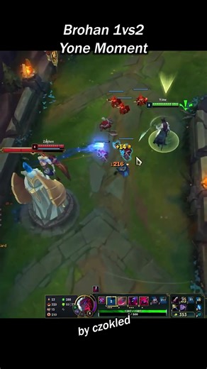 Yone 1v2 Clutch - Brohan's Epic Moment