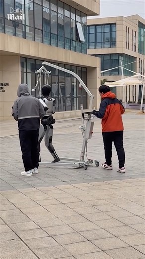 24K views · 50 reactions | That robot runs better than most humans!  | Daily Mail Video | Facebook