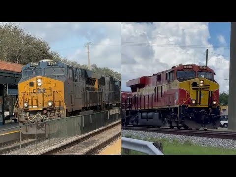 Fast CSX & FEC Trains compilation
