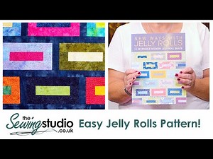 Easy Jelly Roll Pattern, Pam & Nicky Lintott | The Sewing Studio