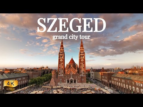 【4K】SZEGED, Hungary - Downtown Walking Tour