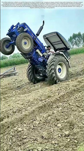 Torquing Terrain: How Tractor Physics Beat the Trap