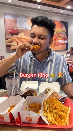 Burger King New Peri Peri Menu Review 🍔👑 #ad