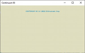 Continuum 93 by Enthusiast Guy