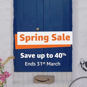 28K views · 56 reactions | The Spring Sale is now live, with up to 40% off everything you need, wherever you are. Discover deals on thousands of products, including fitness, lawn & garden and DIY at www.amazon.co.uk/bigsmilesale | Amazon.co.uk | Facebook