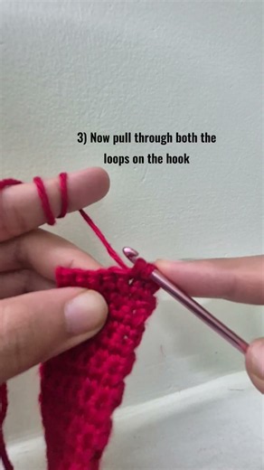 SINGLE CROCHET tutorial for beginners!🌸 #crochettutorial #singlecrochet #beginnerfriendly