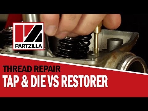 Tap and Die vs Thread Restorer | Tap and Die vs Thread Chaser | Partzilla.com