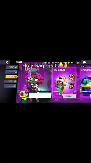 Juju gets RageBaited 💀 #brawlstars