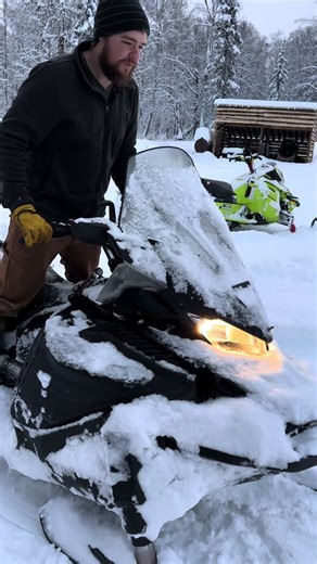 Fun in the snow #alaska #winter