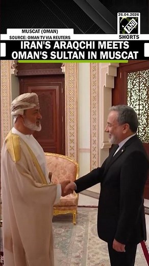 Iranian Foreign Minister Araqchi meets Oman’s Sultan in Muscat