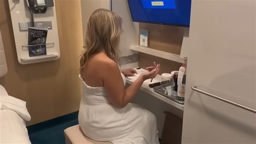 Look inside the tiny cruise cabin built for solo travelers