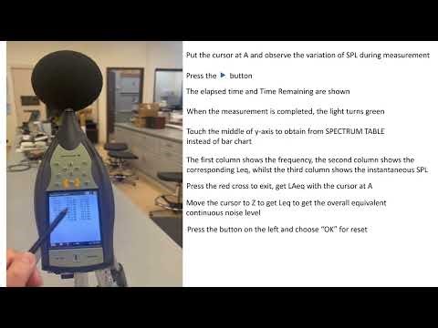 noise measurement video