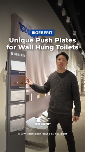 Endless design possibilities for your wall-hung toilet push plate! ✨ With Geberit, you’re not limited to just one look. Choose from a wide range of push plate designs to perfectly match your bathroom style. To find out more, send us a message or come speak to one of our representatives on our showroom floor. ✅ #homecomfortcentre _ _ _ _ _ _ _ _ _ _ _ _ _ _ _ _ _ _ _ _ _ _ Visit Our Showroom Today! Home Comfort Centre 📍1600 16th Ave., Unit 2, Richmond Hill, ON L4B 4N6, Canada 🕜 Mon- Fri 9:30-6P