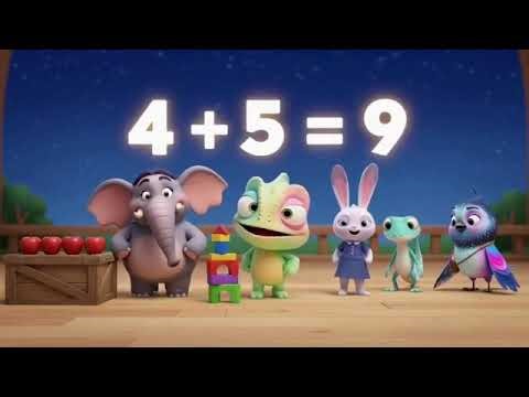 Add It Up with 4! | Fun Adding 4 Song for Kids | Preschool & Kindergarten Math